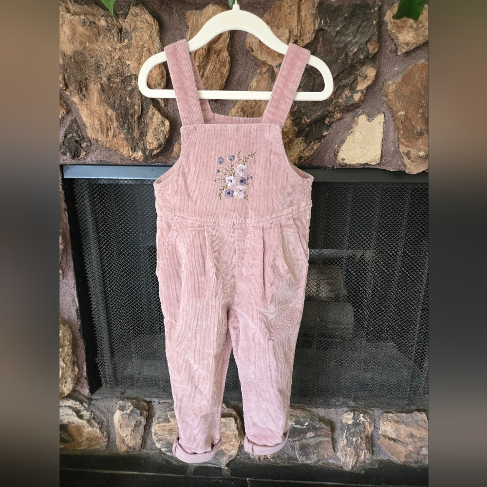 Jamie Kay Corduroy Overalls 3Y